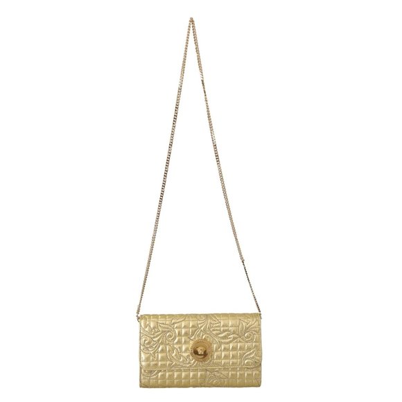 SOLD VERSACE Quilted Nappa Leather Evening Handbag - Picture 2 of 8